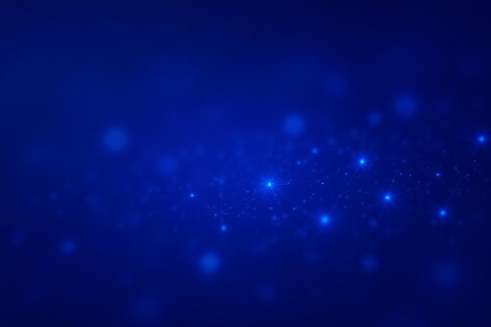 Abstract digital pattern representing knowledge base
